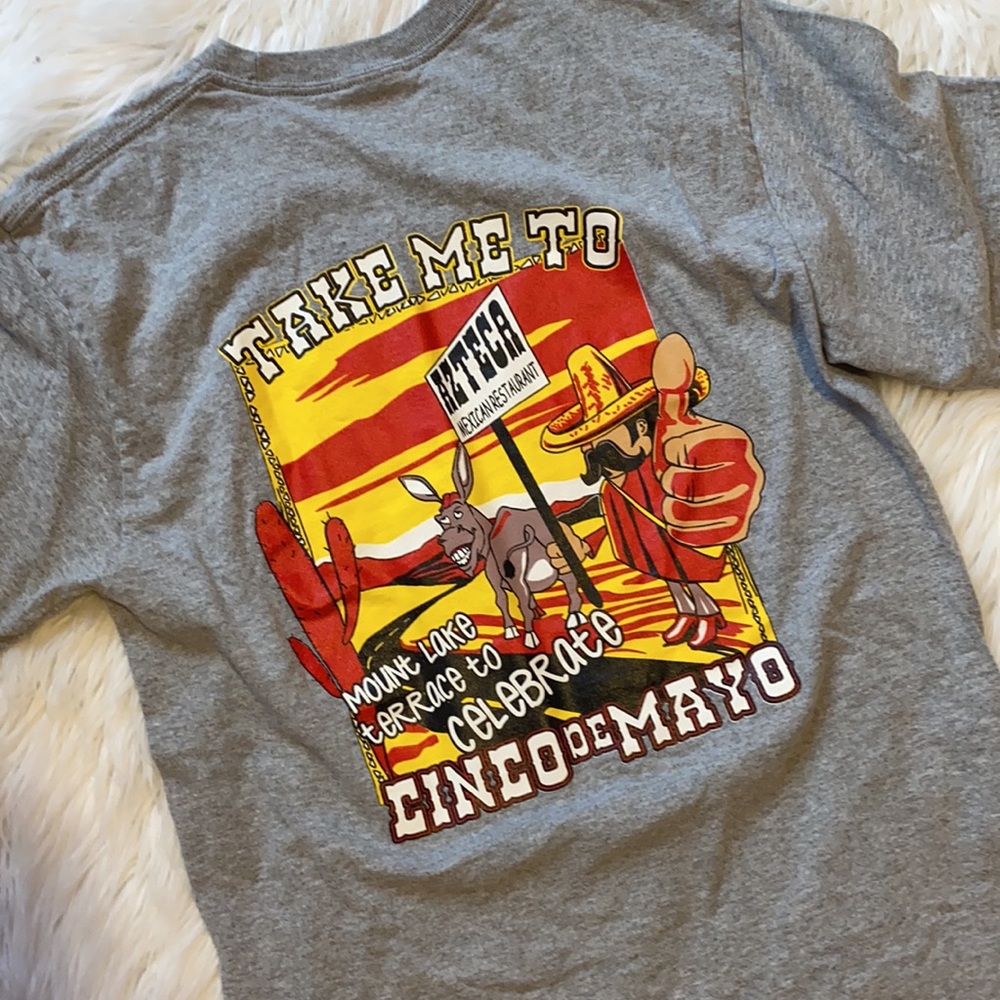 Port & Co. • Azteca Restaurant Cinco De Mayo Tee